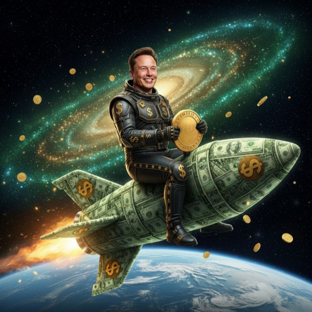 Musk’tan 852 milyar dolarla 4. servet rekoru