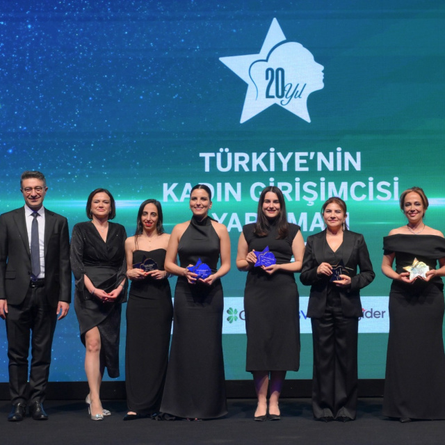 Türkiye’nin Kadın Girişimcisi Yarışması’nda ödüller sahiplerini buldu