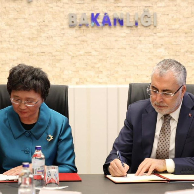 Çin ile Türkiye arasında mutabakat zaptı
