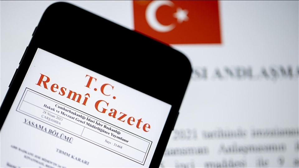 Resmi Gazete’de bugün (09.05.2026)
