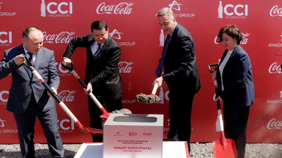 Coca-Cola İçecek, Kazakistan’daki dördüncü fabrikasının temelini attı