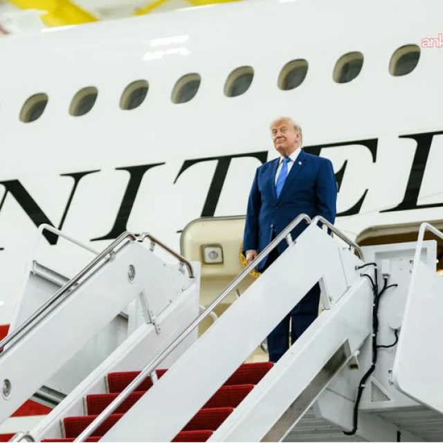ABD Başkanı Trump Ankara’ya geldi